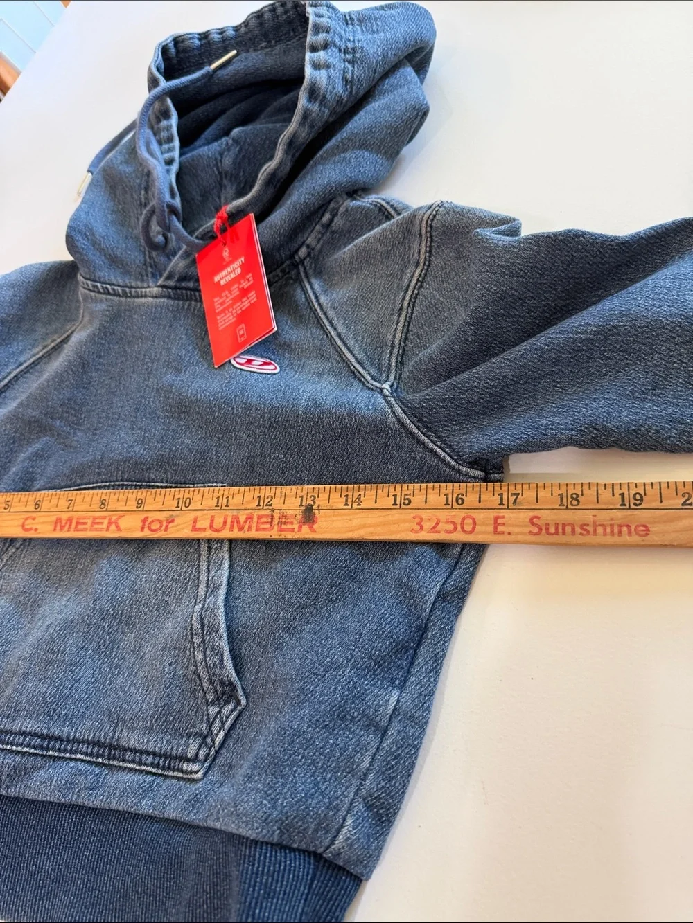 Diesel blue denim